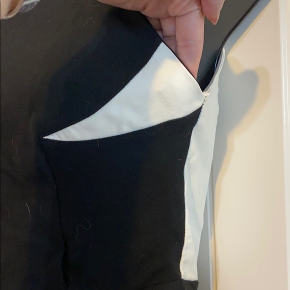 Angl pleather peplum top - Picture 2 of 3